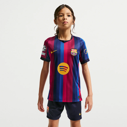 Children's set Barcelona Home 2026-27
