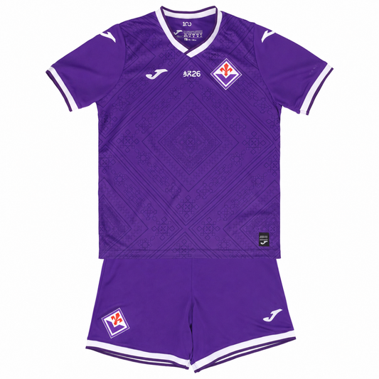 Children's set Fiorentina Home 2026-27