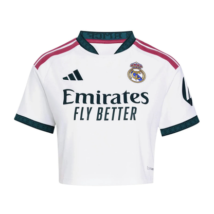 Jersey Real Madrid Home Women Cropped 2026-27